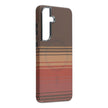 Case de Cuero PU con Diseño de Carbono Galaxy A17 | Sunset Purple