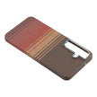 Case de Cuero PU con Diseño de Carbono Galaxy A57 | Sunset Purple