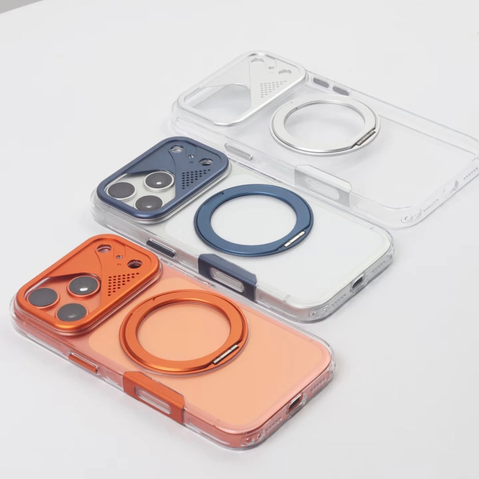 Case Aulum Transparente Zero-Yellow  iPhone 17 Pro Max ( Magsafe)
