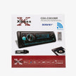 Autoradio BOSSNEY Bluetooth Xbass y Control para Auto y Mototaxi (Panel Desmontable) ( RGB Luces 7 colores)