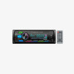 Autorradio BOSSNEY Bluetooth Xbass y Control para Auto y Mototaxi (Panel Desmontable) ( RGB Luces 7 colores)