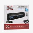 Autoradio BOSSNEY Bluetooth Xbass y Control para Auto y Mototaxi  (Panel Desmontable) ( RGB Luces 7 colores)
