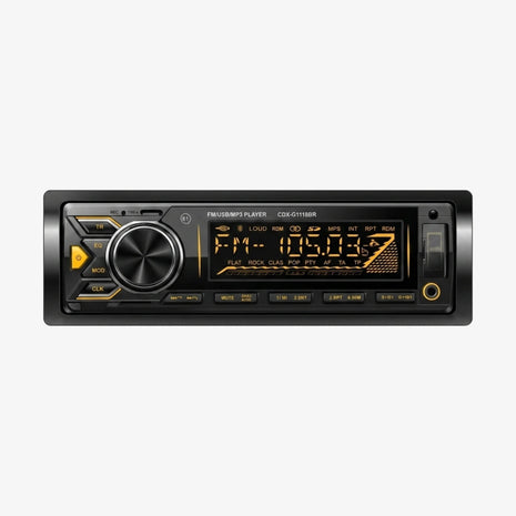 Autoradio para Auto Bossney: Bluetooth, Panel Desmontable, 7 Colores LED