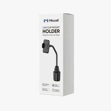 Holder Porta Celular para Posavasos de Carro Miccell Base Extensible