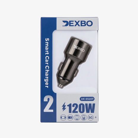 Cigarrera de Auto y Mototaxi 120W | Carga Super Rápida Tipo C y USB