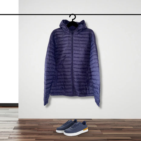 Casaca Impermeable  con Capucha para hombre
