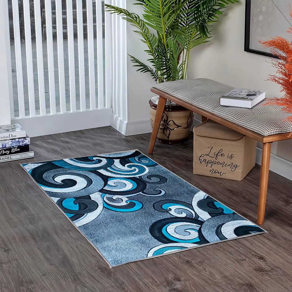 Alfombra de Estilo Moderno para Sala, Baño y Más de 1 Pieza Calle Lima 51