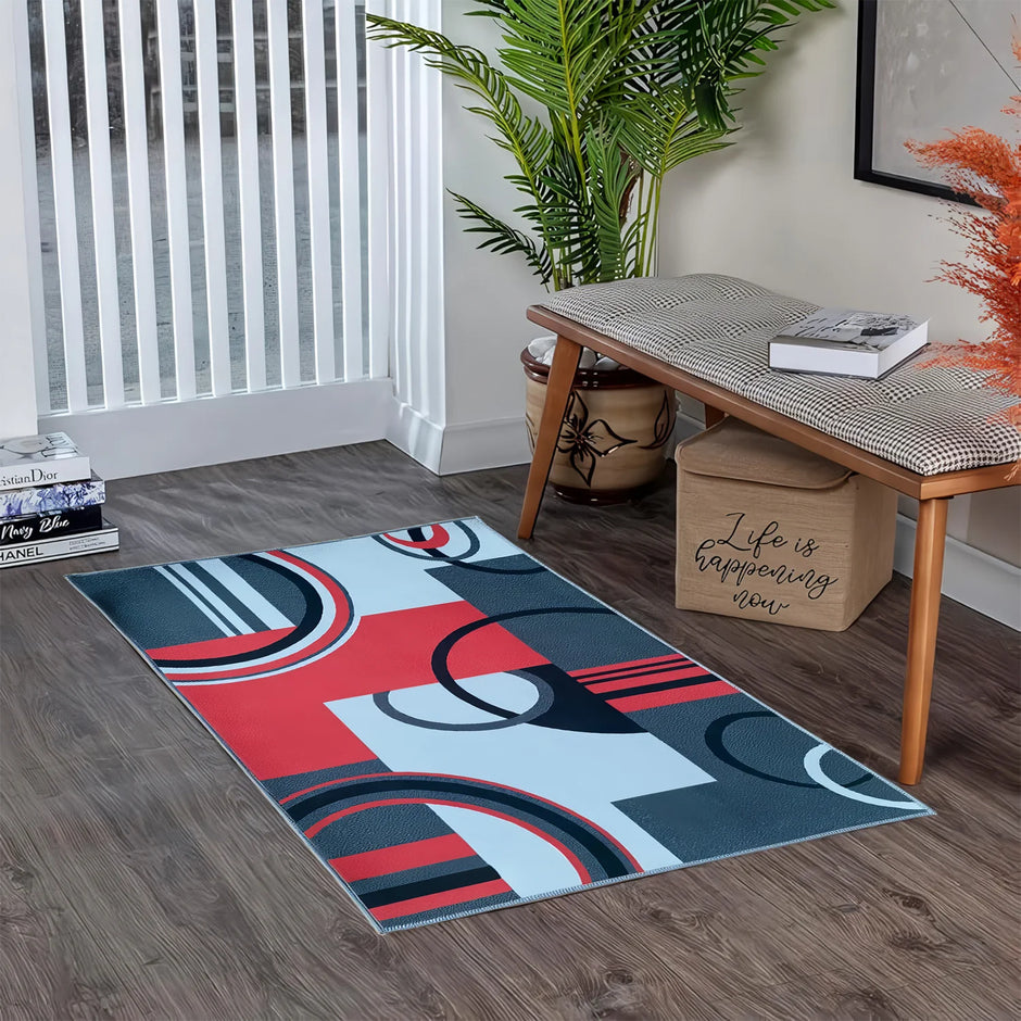 Alfombra de Estilo Moderno para Sala, Baño y Más de 1 Pieza Calle Lima 51