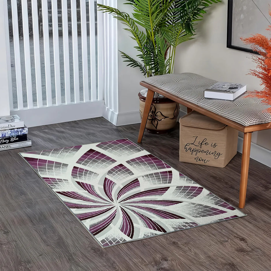 Alfombra de Estilo Moderno para Sala, Baño y Más de 1 Pieza Calle Lima 51