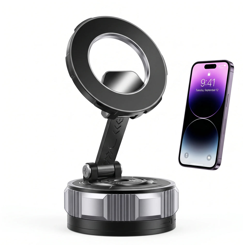 Soporte Magnético para Auto o Mototaxi con Rotación 360°