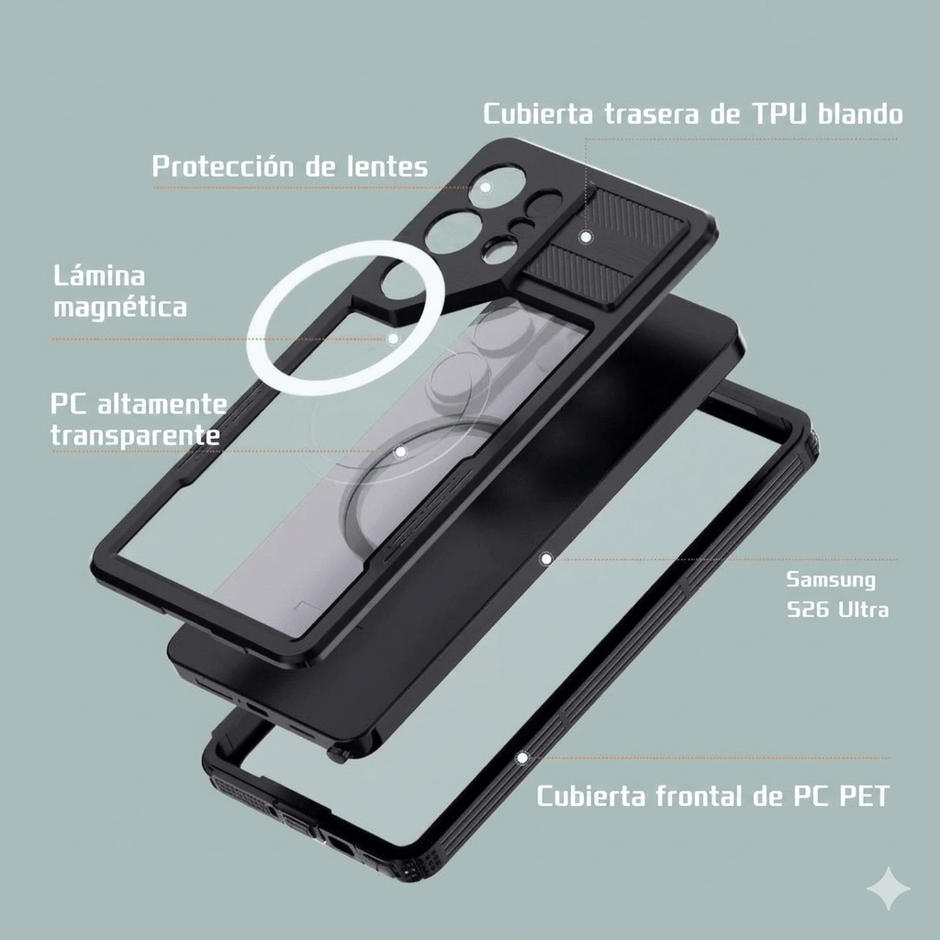 Case Redpepper Acuático Samsung Galaxy S26 Ultra