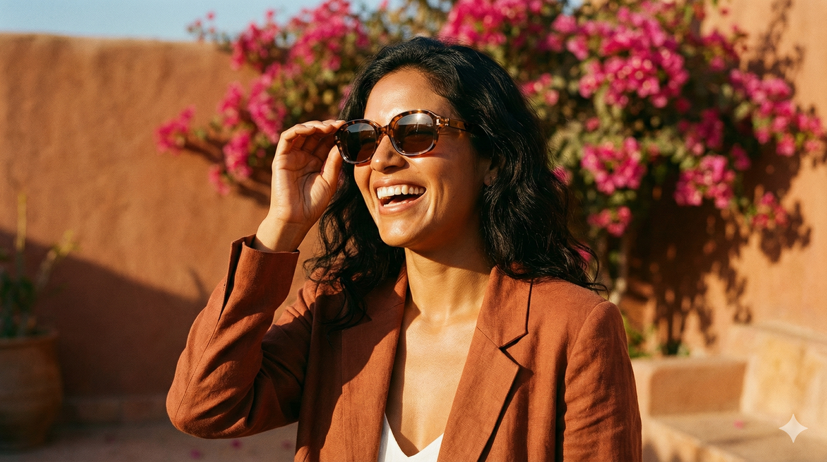 Lentes de sol con estilo