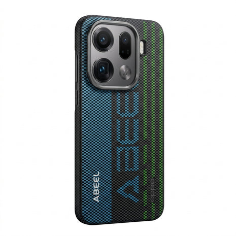 Case Carbono Deluxe 6D Oppo Find X9 Pro | Blue Track