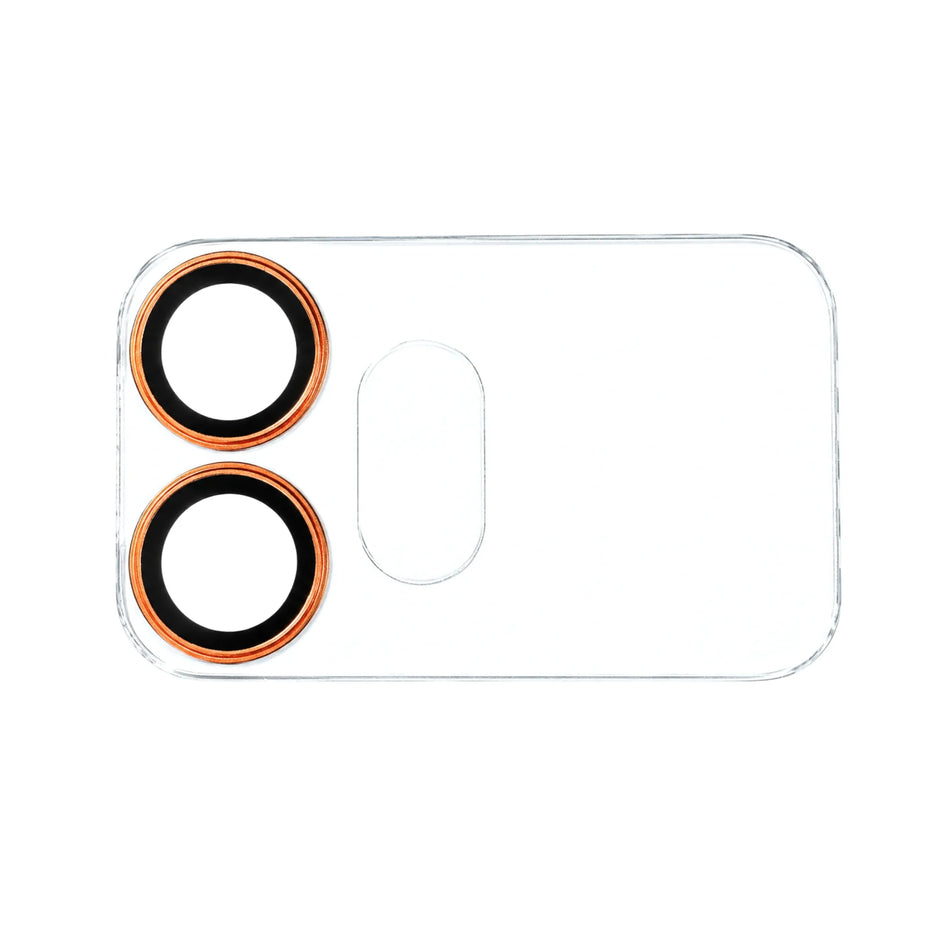 Protector de Lente de Camara honor 600 | Marco Naranja