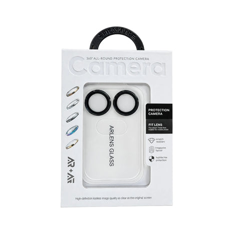 Protector de Lente de Camara honor 600 | Marco Negro