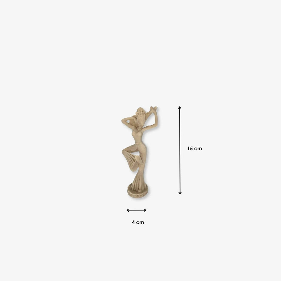 Escultura de resina de piedra arenisca, Figura de estatua de mujer , decoración del hogar