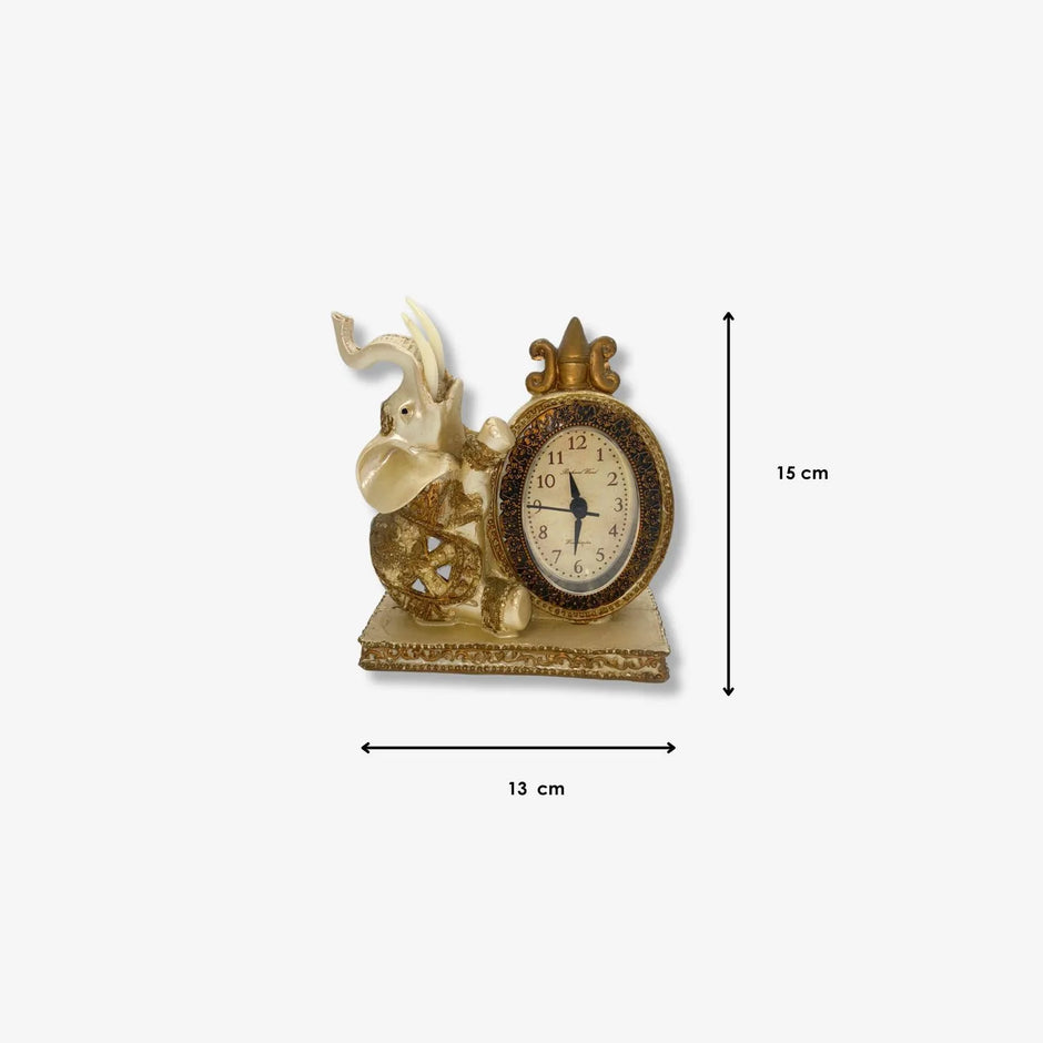 Reloj decorativo con  elefante para dormitorio para el hogar