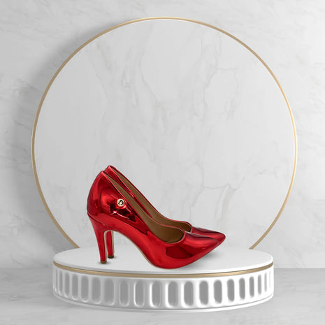 Tacones Aguja Charol Brillante para mujer