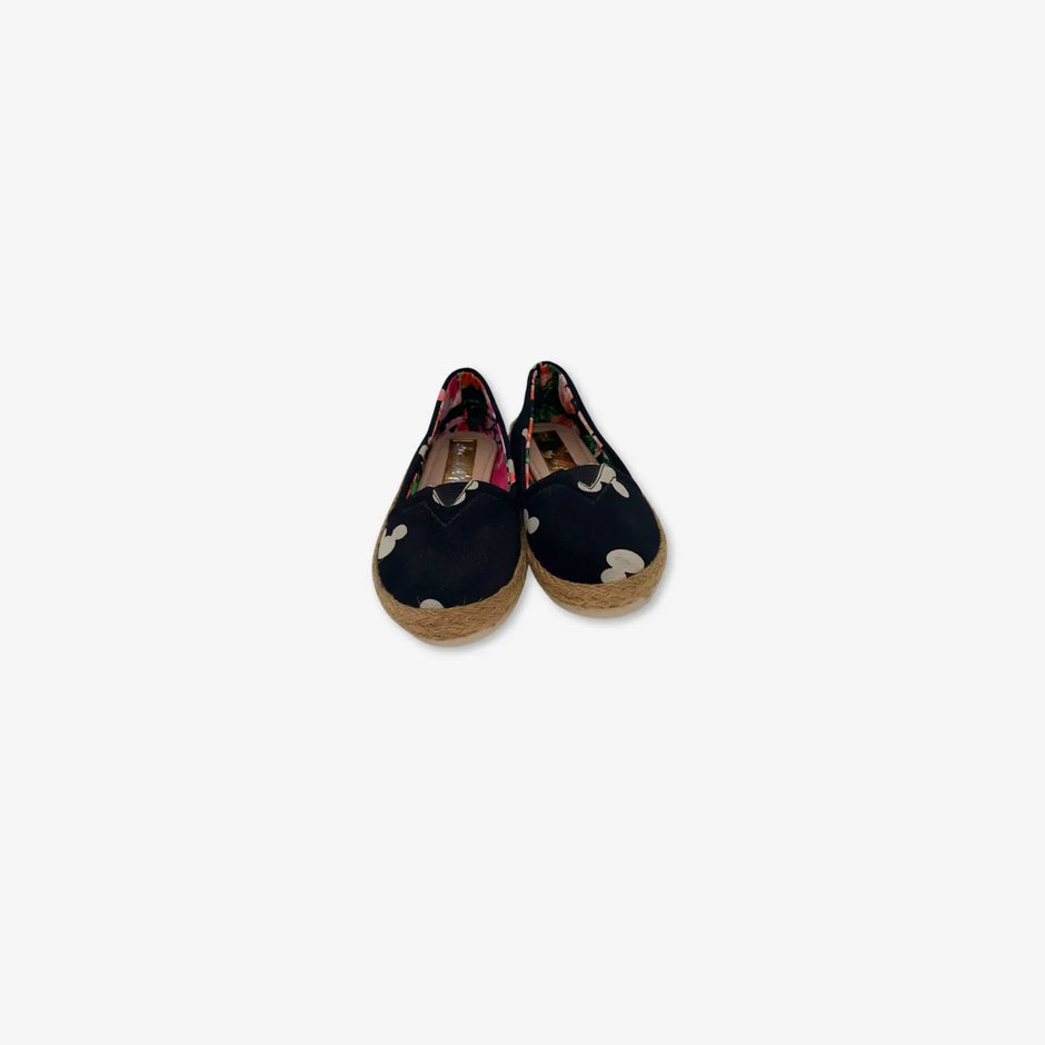 Zapatos Mocasin para niñas con diseño de Mickey