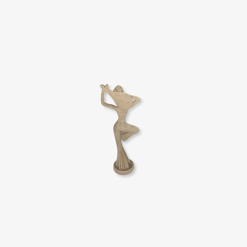 Escultura de resina de piedra arenisca, Figura de estatua de mujer , decoración del hogar