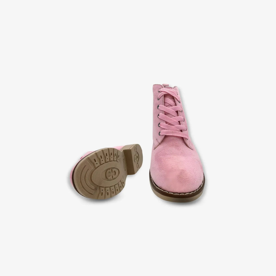 Botines Con Pasador de Gamuza para Mujer