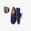 Zapatillas Casual de moda Azul marino Estampado de ancla