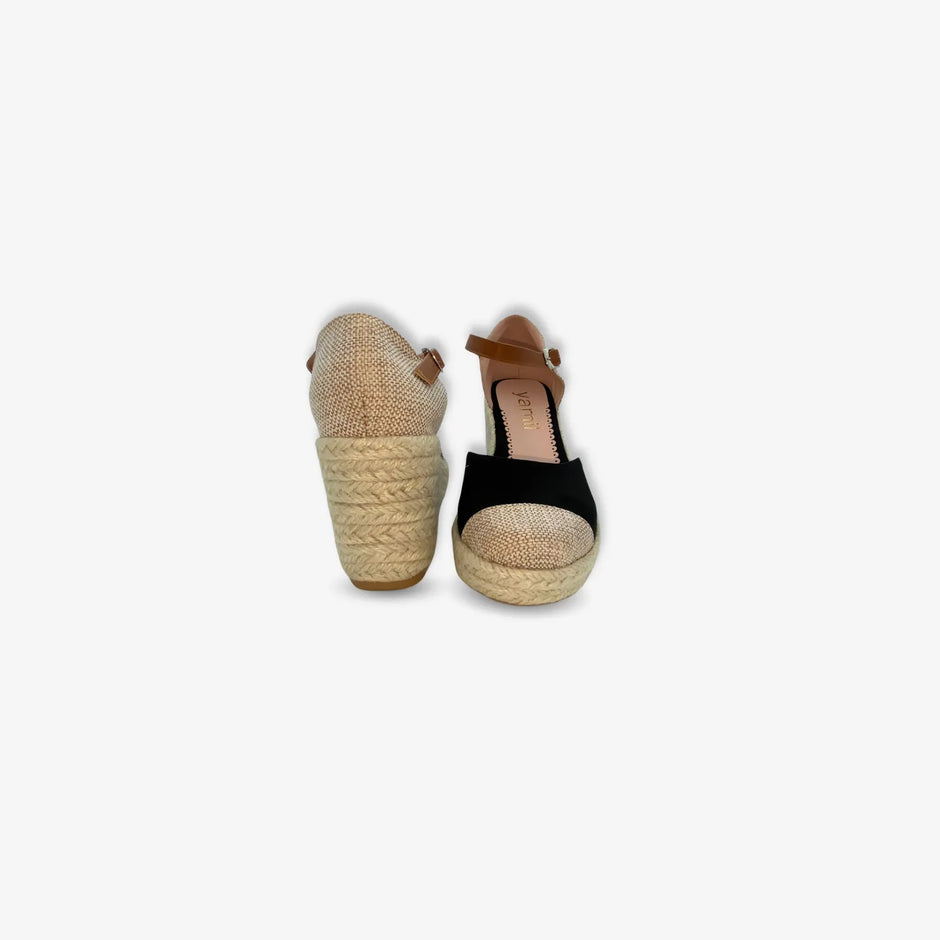 Sandalias de Plataforma para Mujer con Diseño Trenzado