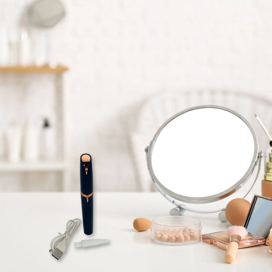 Depiladora de cejas eléctrico portátil,  eliminador de cejas indoloro, maquinilla de afeitar, eliminador de vello Facial