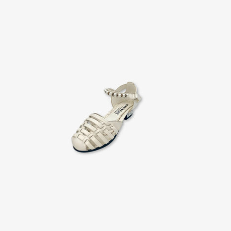 Zapatos canastillas para niña con Detalles