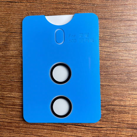 Protector de Lente de Camara Vidrio Transparente honor 600 | Marco Negro