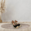 Sandalias de Plataforma para Mujer con Diseño Trenzado