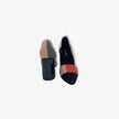 Tacones Multicolor de Gamuza para Mujer