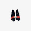 Tacones Multicolor de Gamuza para Mujer