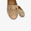 Zapatos Mocasin con detalles color Beige