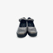 Zapatos para mujer con correa Modelo Mary Jane en plomo cromado