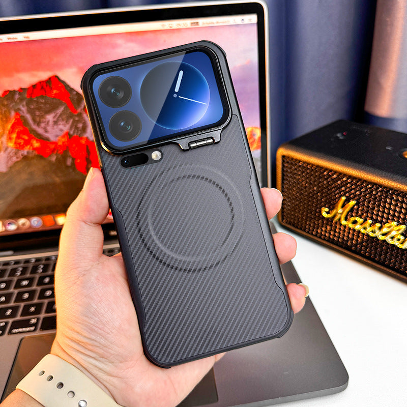 Case Carbono Camshield Honor Magic 7 Pro | Negro Grafito