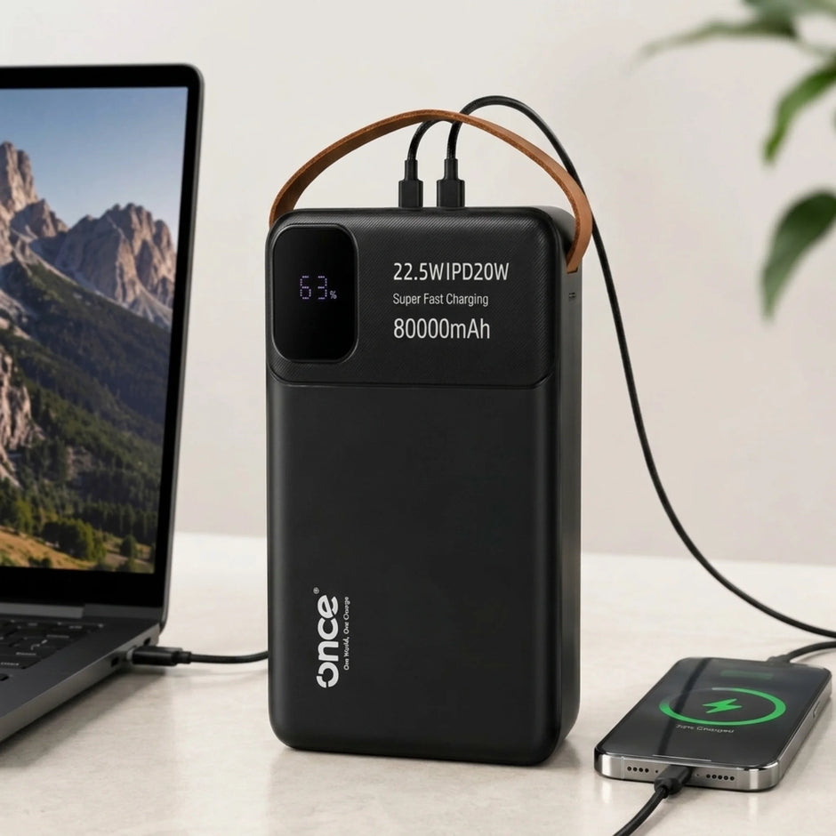 POWER BANK 20W 80000MAH | ONCE