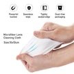 Paños de Microfibra VSGO V-CL01E para Limpieza de Lentes x 20 uds