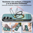 Case Diseño Fibra con Parante Giratorio A56 5G (Magsafe) | Verde