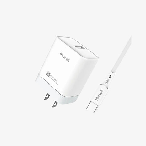 Cargador Rápido 120W Mi Max con Cable USB-A a USB-C | MICCELL