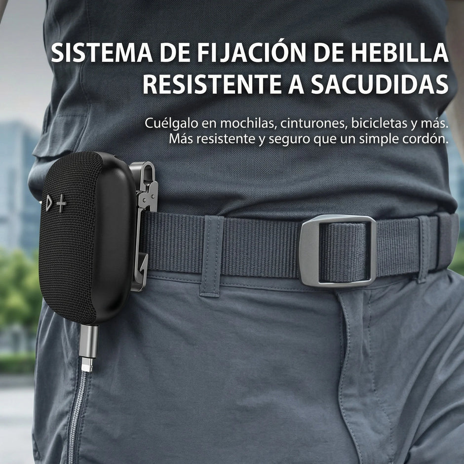 Parlante Bluetooth para Moto y Bicicleta Resistente al Agua IP67 | WIND3S