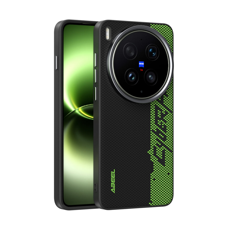 Case Carbono Deluxe 6D Vivo X300 Pro | Neon Code