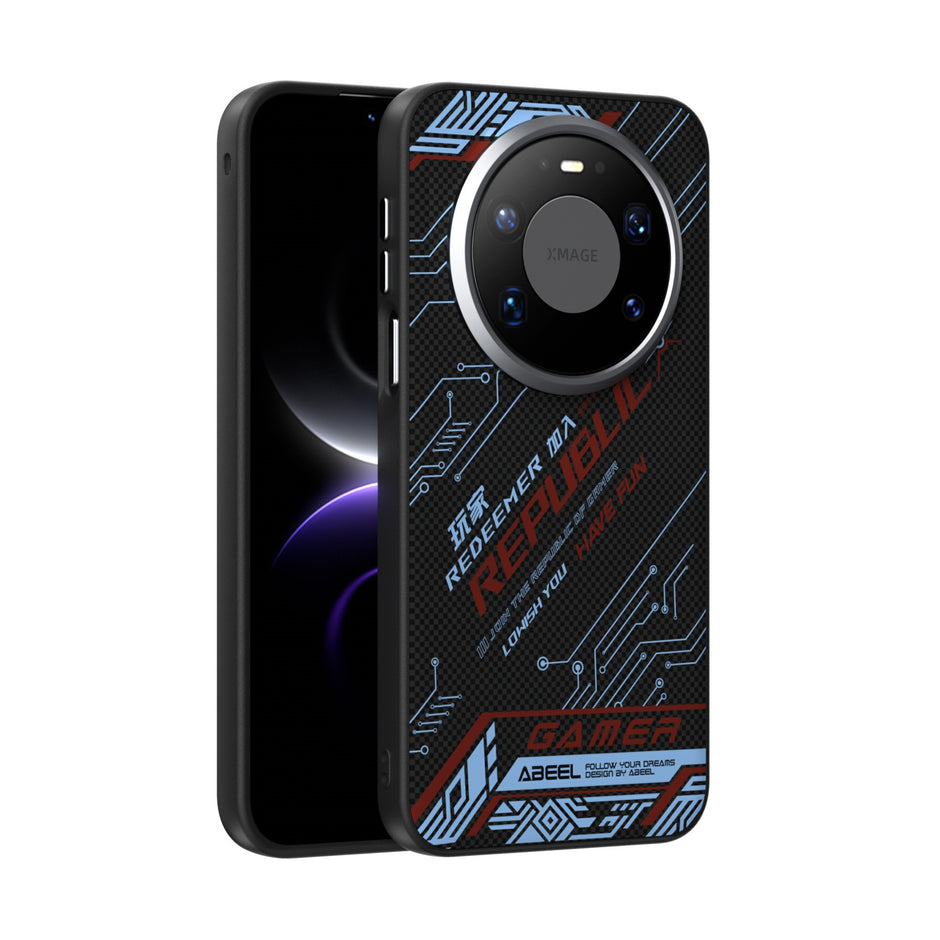 Case Carbono Deluxe 6D Huawei Mate 80/80 Pro | Redeemer Edition