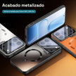 CamShield Aura: acabado metalizado en Negro, Naranja y Plata