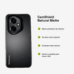 CamShield Natural Matte Honor 400: marco protector de cámara, soporte y acabado mate
