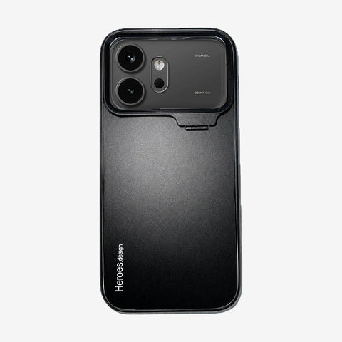 Case CamShield Natural Matte Honor 600 / 600 Pro Negro: funda con protector de cámara
