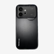Case CamShield Natural Matte Honor 600 / 600 Pro Negro: funda con protector de cámara