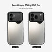 CamShield Natural Matte Plateado puesto en Honor 600 y en Honor 600 Pro