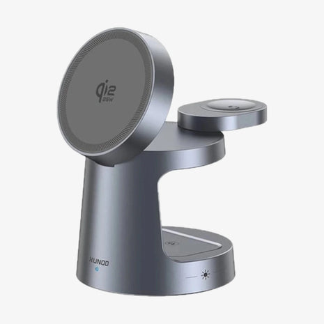 Cargador Inalámbrico Magnético 3 en 1 Xundd Qi2.2 25W
