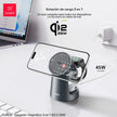Cargador Inalámbrico Magnético 3 en 1 Xundd Qi2.2 25W